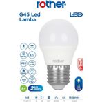 Rtl09111 Rother G45 Led Ampul 6W E27 470 Lümen 4500K Gün Işığı - Enerji Tasarruflu Ampul