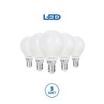 Rtl09201 Rother G45 Led Ampul 6W E14 470 Lümen 6000K Beyaz Işık Enerji Tasarruflu Ampul 5 Adet