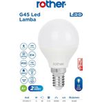 Rtl09211 Rother G45 Led Ampul 6W E14 470 Lümen 4500K Gün Işığı - Enerji Tasarruflu Ampul
