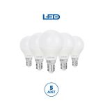 Rtl09221-5 Rother G45 Led Ampul 6W E14 470 Lümen 3000K Sarı Işık Enerji Tasarruflu Ampul 5 Adet