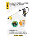 Rtm9638 Benzinli Sırt Tipi Tırpan 52 Cc 1.9 Hp - (Tırpan Bıçağı, Misina Başlığı, Hediyeli)
