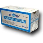 RtMed Ipek Iplik No:4/0 Aşağı Keskin 3/8 20 mm 75 cm - yok
