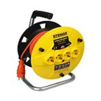 Rtrmax REM31520 Makaralı Uzatma Kablosu Açık Tip 20MT 3x1,5 mm