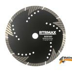 RTRMAX RER115 115 Turbo Elmas Ekstra Uzun Segmentli Testere