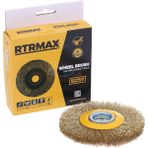 RTRMAX RH23175 175 mm Saçaklı Daire Tel Fırça