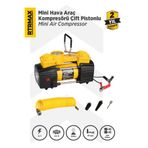 Rtrmax Rtm7214 Mini Hava Araç Kompresörü Çift Pistonlu 200 W 10 Bar
