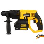 Rtrmax Rtx1855 Çift Akülü Pnömatik 18V 4 Ah Matkap