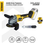 RTRMAX RTX3060B Kömürsüz 125 mm Şarjlı Akü Hariç Avuç Taşlama Makinası