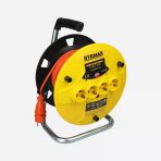 Rtrmax Seyyar Makaralı Uzatma Kablosu, 3X1.5 Mm, 20 M, Rem31520
