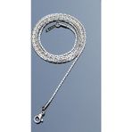 Rua Jewelry Çelik Italyan Recta Kolye 1 Mm Gümüş Renk | Kararmaz ,unisex ,2 Yıl Garantili