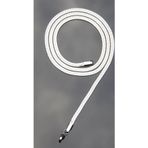 Rua Jewelry Çelik Italyan Yassı Yılan Balıksırtı Kolye 4 Mm Gümüş Renk | Kararmaz ,unisex ,2 Yıl Garantili