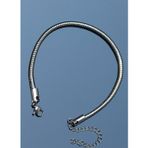 Rua Jewelry Çelik Italyan Yuvarlak Yılan Bileklik 4 Mm Gümüş Renk | Kararmaz ,unisex ,2 Yıl Garantili