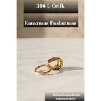 Rua Jewelry Çelik Kolye Ucu Bağlantı Aparatı -Minimalist Takı Kulpu