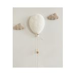 Rual Kids Bebek&Çocuk Odası Aksesuar Dekoratif Kuzu Yünü İç Dolgulu Peluş Balon Kraft İpli