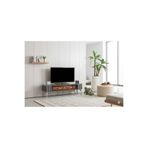 Rual Modern Şık Şömineli Tv Ünitesi Dekoratif Elektrikli Şömine Ve Tv Ünitesi 160 Cm
