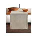 Rual Organik Ham Keten Runner 40 x 250 cm Krem