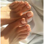 Rubatrend Pudra Nude Ayak Takma Tırnak