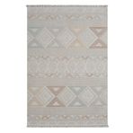 Rubby Koleksiyonu Sisal Dekoratif Halı 1551 Çok Renkli-Gri, 120 x 150
