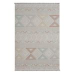 Rubby Koleksiyonu Sisal Dekoratif Halı 1551 Çok Renkli-Gri, 200 x 450