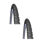 Rubena 24 Jant 24X2.10 3mm Zırhlı Bisiklet Dış Lastiği Siyah V85 x 2 Adet