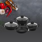 RUBENİS CHEF GRACE 7 PARÇA GRANİT TENCERE SETİ RC-510