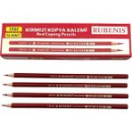 Rubenis Kopya Kırmızı Kalem 1 Düzine (12 Adet)
