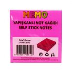RUBENIS RPS100 YAPIŞKANLI NOT KAĞIDI 76*76 MM 100 YAPRAK PEMBE