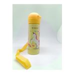 Rubenis RUBENİS UNİCORN FİGÜRLÜ ÇELİK MATARA SARI 500 ML (RCM-01)