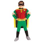Rubies Teen Titan Robin Lüks 8-10 Yaş Kostüm