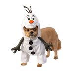 Rubie's unisex yetişkin Disney: Frozen 2 Olaf Evcil Hayvan Kostümü Parti Ürünleri, Beyaz, S Yaka 12 Çevresi 17 Arka 11 ABD