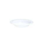 RUBİKAP Beyaz Çukur Tabak 19 cm - 10 Adet