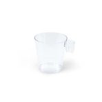 Rubikap Espresso ve Türk Kahvesi Fincanı Plastik Şeffaf - 10'lu