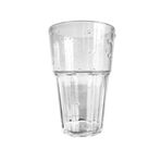 RUBİKAP Kırılmaz Bardak Casablanca 250 ml Polikarbon Lüks Bardak – 10'lu Paket