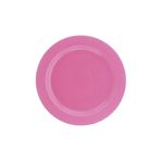 RUBİKAP Mika Tabak 26 cm Pembe 10 Lu