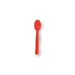 RUBİKAP Sundae Dondurma Kaşığı Kırmızı 12,5 Cm - 50 Adet
