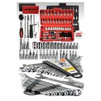 RUBİKOM 58 Parça 46 mini Lokma takımı Otomatik Cırcırlı 1/4 “ 12 parça kombine açık ağız anahtar takımı