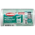 Rubin Kulplu 10 lt 36X44 cm 40 Adet Çöp Torbası