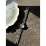 Rubsey Minimal Metal Kordon Vintage Kadın Kol Saati Gümüş - Altın