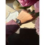 Rubsey Retro Minimal Metal Kordon Vintage Kadın Kol Saati Siyah - Altın