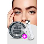 ruby face Doğal Görünümlü Manyetik Mıknatıslı Tam Boy Takma Kirpik & Klips Makası- No: 2