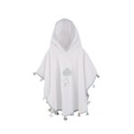 Ruby Rabbit Bambu Unisex Bebek ve Çocuk Panço Havlu