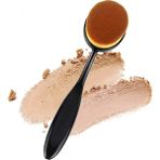 Rubyface Oval Kaşık Fondöten Fırçası - Renkli