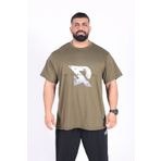RUCHON NUTRITION Oversize - Your Tshirt Piece Erkek Rahat Kalıp Sporcu Tişört - Fitness & Spor Giyim - %100 Pamuklu