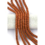 Rudraksha Tohumu Dizi 6 X 7 Mm Rondel Kesim