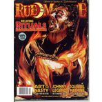 Rue Morgue Magazine 96 RITUALS Johnny Legend ART OF THE NASTY Squirrel Machine SLEAZY Paperhouse KISS December 2009 C