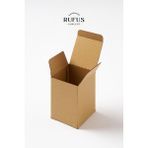 Rufus Concept 8,5X8,5X11,5CM Kilitli Kraft Kutu 25 Adet
