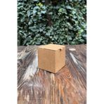 Rufus Concept 8x8x8cm Küp Kilitli Kraft Kutu 25 Adet