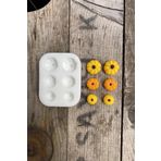Rufus Concept Kabak Mini Altılı Mum Kalıbı (Silikon)