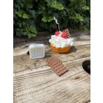 Rufus Concept Waffle Tekli Mum Kalıbı (Silikon) 1 Adet