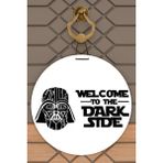 Rug Mood Modern Kapı Süsü Beyaz Dark Stde Star Wars Dış Mekan Kapı Süsü